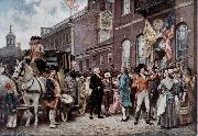 Washington's Inaugration at Philadelphia, Jean Leon Gerome Ferris